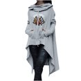thumbnail image 2 of Ichuanyi liquidación mujeres talla grande manga casual casual estampado estampado con capucha sudadera con capucha blusa para mujeres ICHUANYI WER2023082211505, 2 of 5