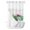 Pink,White,Green, variant on No Hook Shower Curtain, Summer Botanical Small Shower Curtains with Snap in Liner, Tropical Monstera Spring Floral Rustic Waterproof Washable Fabric Bathroom Curtain Set, 36" x 72"