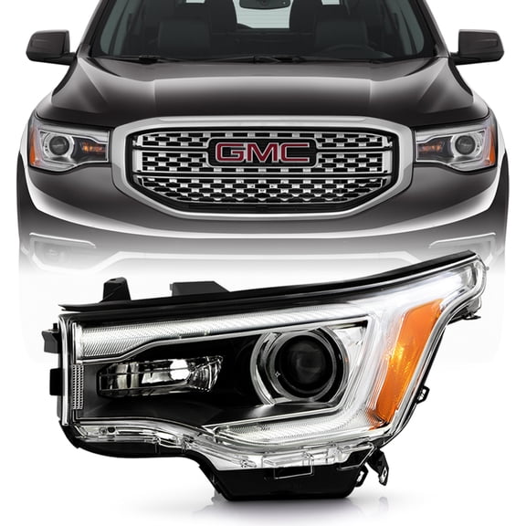 For 2017 2018 2019 GMC Acadia HID w/ LED DRL Projector Headlight Headlamp Driver