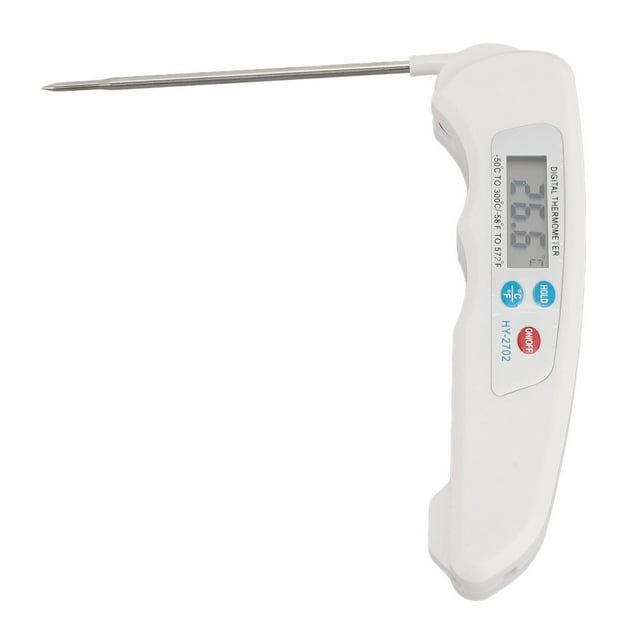 Digital Meat Thermometer, Digital Food Probe Fast Read Food Thermometer Food Temperature Gauge for Kitchen Cooking Outdoor Grilling
