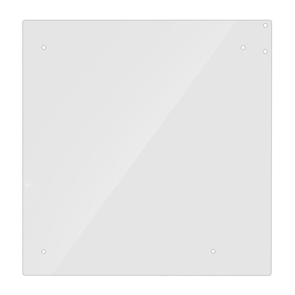 DIY Base Stand For ITX Motherboard,Open Frame Transparent Acrylic Overlock Computer Case Base Motherboard Acrylic Frame Smart Functionality