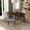 Oak, variant on Mid-century Modern Dining Chair 2, Upholstery, Solid Wood Build, High Density Foam Seat Cushion, Curved Back, Grey, 24" Depth X 18.5" Width 36.6" Height Of 2 Chair, Grey Structure, Back Rest, 24 In.