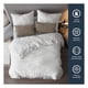 thumbnail image 5 of Funda de Edredón Duvet con Pompones y Fundas de Almohada Esquimal (Blanco - Negro, King Size), 5 of 6