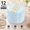 Blue Gold, variant on 200Pcs Black and Gold Dessert Plates 6.3" with 100 Plastic Forks 5" - Small Disposable Cake, Appetizer Plates for Party, Birthday, Tea Events
