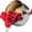 red, variant on Clip On Silicone Food Strainer, Adjustable Snap Colander Spout for Pots Pans Bowls, Heat Resistant Kitchen Gadget for Draining Pasta, Spaghetti, Vegetables, Fruits & Ground Beef