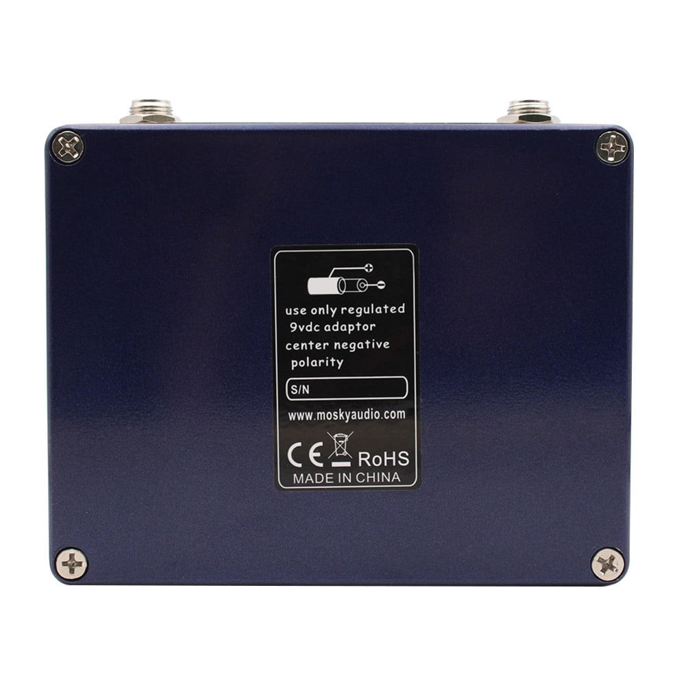 AFQH 1pc Guitar Distortion Preamp Metal Ultra Bass Effector VersatileWith 6-Band EQ & Headphone Output Electric Guitar Accessories
