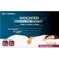 thumbnail image 2 of Bell + Howell Cooling Comfort Weighted Blanket 12 lb Full/Queen 48” x 72” Breathable Glass Beads Machine Washable, 2 of 5