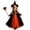 b-168Orange60, variant on MEZZALL Girls Child Toddler Sleeveless Dress Cartoon Hallowmas Holiday Party Performance Versatile Dresses
