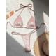 thumbnail image 1 of Traje de baño de dos piezas con estampado de leopardo para mujer, conjunto de Bikini Sexy a rayas, ropa de playa, Tanga, 1 of 5