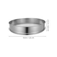 thumbnail image 2 of WEUVEB Stainless Steel Soil Sifter with Easy Screen for Home Gardening and Landscaping Use, 2 of 8