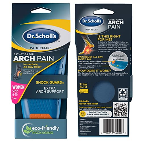 Dr scholl's arch pain relief discount