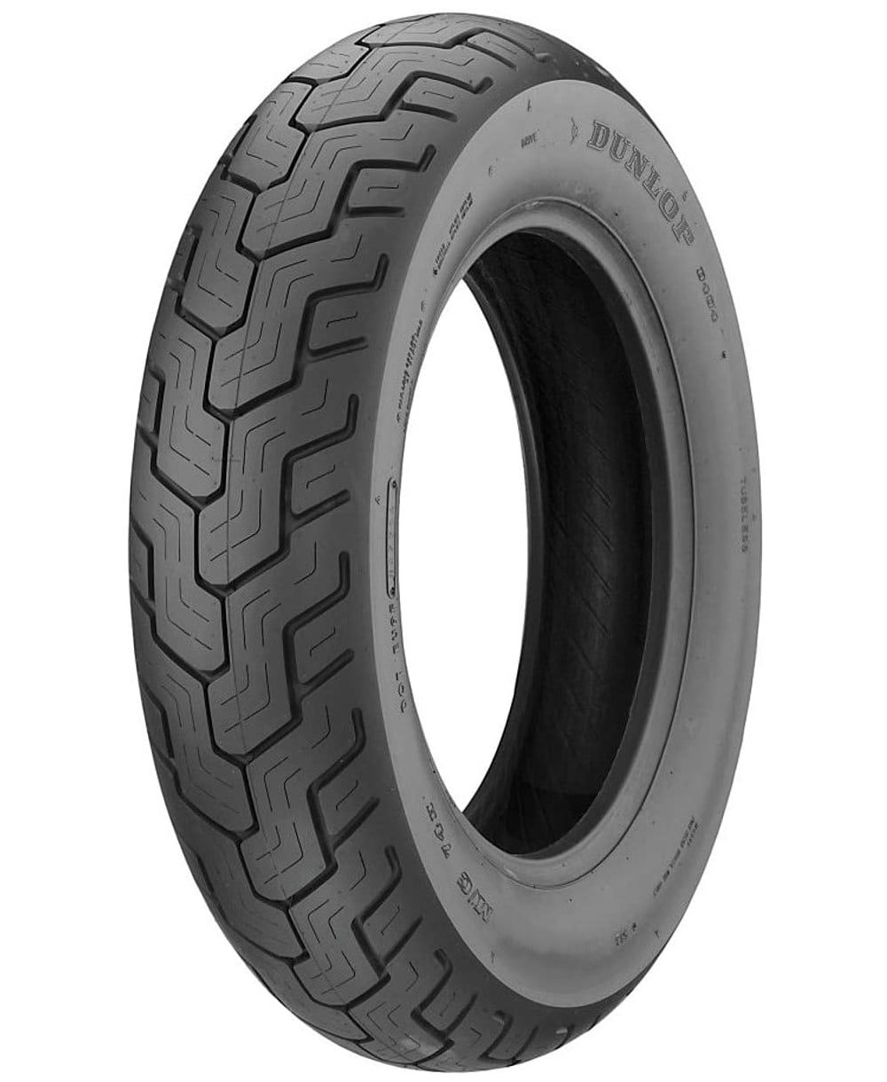 61H Dunlop D404 Rear Motorcycle Tire 110/90-18 Black Wall for Suzuki TU250X 2011-2018 