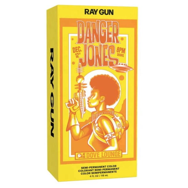 Color de cabello semipermanente Danger Jones (Pistola de rayos - Amarillo neón)
