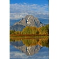 thumbnail image 2 of Paulson, Don 13x18 White Modern Wood Framed Museum Art Print Titled - Wyoming, Grand Teton NP Sunrise on Snake River, 2 of 4