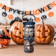 thumbnail image 5 of 30oz Horror Movies Tumbler with Lid and Flip Straw,Gift for Man Women, Halloween Stainless Steel Insulated Cup, Travel Coffee Mug, Terror Water Bottle for Fans, 5 of 6