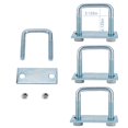 thumbnail image 5 of Bgsha Heavy Metal Leaf Spring Clamp U-Bolt Kit Leaf Spring Bending Fixing Repair Clamp, 5 of 5