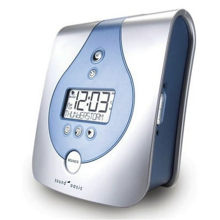 Sound Oasis Sleep Sound Therapy System with Sleep Relax Wellness, Spa Retreat and Sounds for Baby Expansion Sound Cards Included.