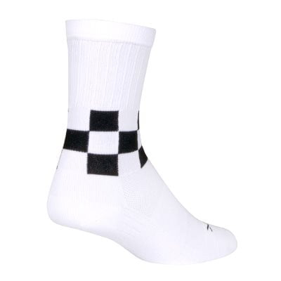 Socks - SockGuy - Speedway White L/XL 6" SGX X6SPEEDWHT L
