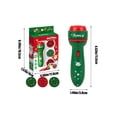 thumbnail image 3 of strola Toys DreamSky Ki-ds Christmas Flashlight Projector with 24 Patterns, Tod-dler Educational Toy with 3 Slides, Holiday Gift for Bo-ys Gi-rls, 3 of 7