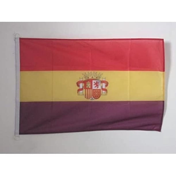 Bandera AZ FLAG Escudo de la Segunda República Española 60x9