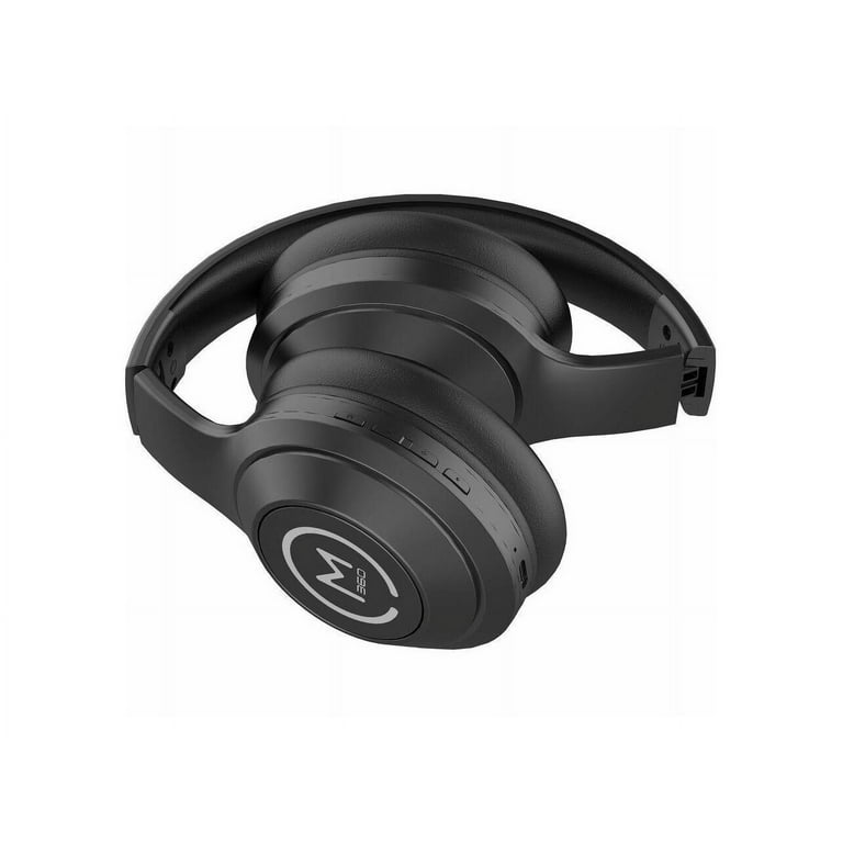 Comfort+ Wireless Over-Ear Headphones with Microphone, Black Comfort+ Wireless Over-Ear Headphones with Microphone, Black
