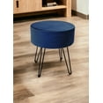 thumbnail image 2 of Pixie Round Ottoman Pouf, 2 of 4