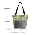 thumbnail image 3 of Fuzoiu Watercolor Blooming Cactus Print Large Capacity Shoulder Bag for Women,Large Capacity Office Purse,Laptop Tote Bag,Casual Everyday Tote for Work Beach Travel and Shopping Grocery, 3 of 6