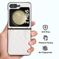 thumbnail image 6 of Dteck Slim Case for Samsung Galaxy Z Flip 5 with Wrist Strap Bracelet Silk Scarf for Women Girls, Anti-Fall Shockproof Protective Cover for Galaxy Z Flip5 5G,White, 6 of 6