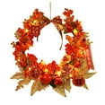 thumbnail image 2 of Fiudx Corona de La Suerte de Año Nuevo, Decoración Festiva para Puerta de Entrada, Flores Artificiales, para Colgar En La Pared, Temática Del Festival de Primavera, Tamaño 40 Cm, 2 of 7