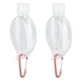 thumbnail image 1 of Botella de viaje exprimible BuyWeek juego de 2 botellas de 50 ml transparente, 1 of 12