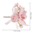 thumbnail image 2 of CTIRCHIU Artificial Flower Boutonnieres for Groom and Groomsmen Rustic Wedding Decorations and Accessories, 2 of 7