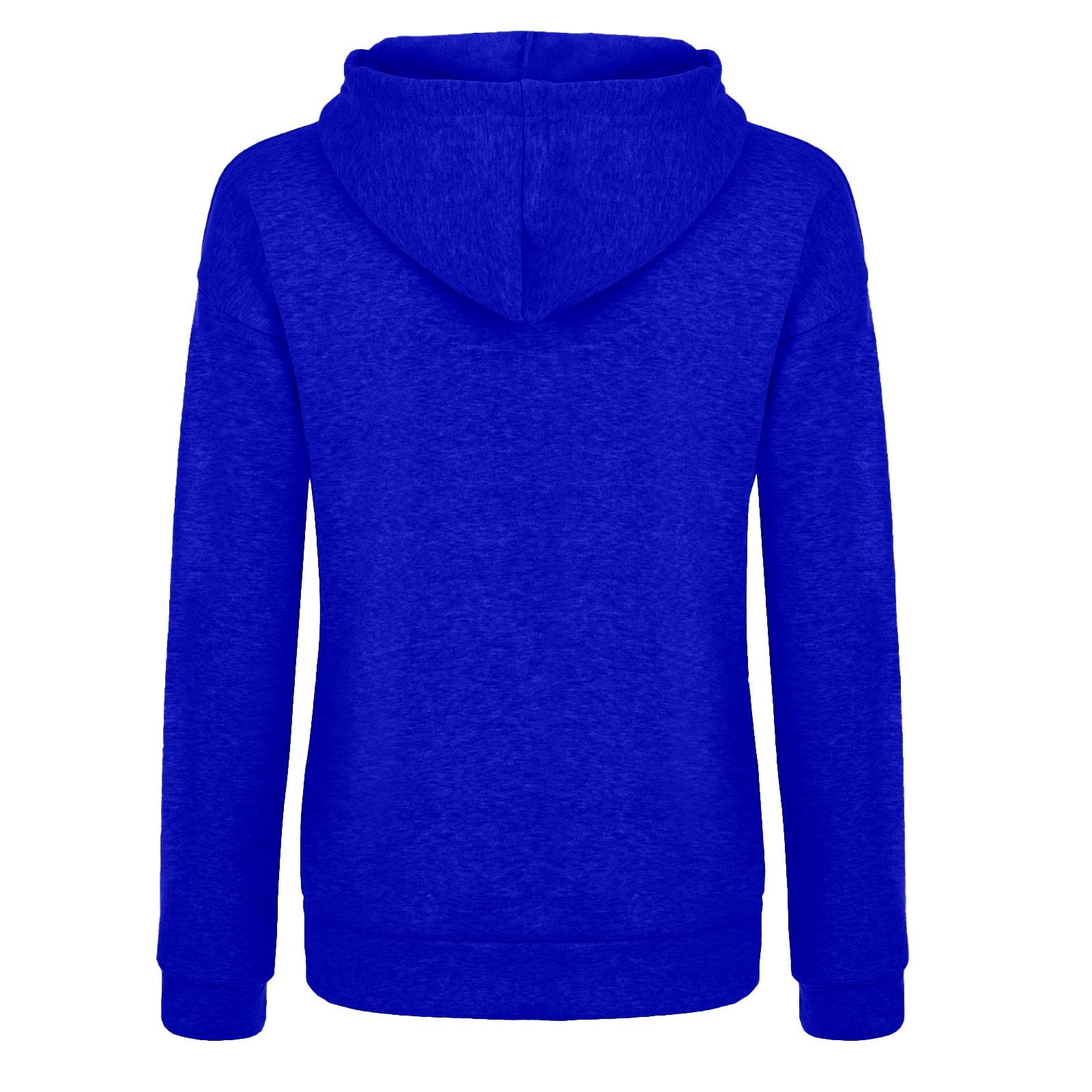 Ichuanyi Womens Tops, Summer Autumn Winter Ladies Long-Sleeved Pullover Print Round Neck Hooded Sweatshirt