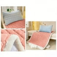 thumbnail image 5 of Leodye 1PCS Thickened Milk-wool Student Dormitory Mattress Pad Warm Soft Home Dorm Bunk Bed Single-size Floor Mattress -78.74x47.24in, 5 of 6