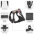 thumbnail image 6 of Lsque Cute Donuts Dog Harness, No-Pull Pet Harness with 2 Leash Clips, Adjustable Soft Padded Dog Vest with Easy Control Handle for Large Dogs-Medium, 6 of 9