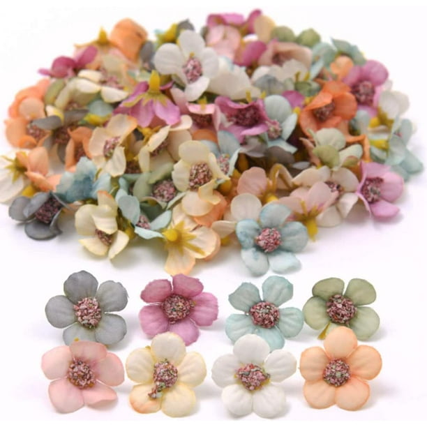 Artificial Mini Flower Heads Artificial Gerbera Daisy Flowers Fake