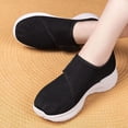 thumbnail image 4 of Women's Casual Slip On Sneakers for Walking Lightweight Breathable Soft Sole Comfortable Daily Wear Shoes, 4 of 8