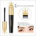 thumbnail image 4 of Aliver 4D Silk Fiber Lash Mascara Extension Voluminous Fiber Mascara Waterproof & Smudge-Proof Mascara - Natural Volume Mascara -Easy to Remove-Black, 4 of 8