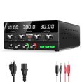 thumbnail image 1 of NICE-POWER DC Power Supply Variable 30V 10A 300W Car Battery Charger Battery Charging DC Power Supply Output Switch/OCP OVP Function Quick Charge Port, 1 of 9