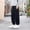 Black, variant on dzxyzu Mens Corduroy Joggers Pants Casual Drawstring Cargo Pants Elastic Waist Loose Trousers Tapered Sweatpants with Pockets