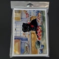 thumbnail image 3 of Affenpinscher Christmas Cookies Greeting Cards Pack of 8 7 in x 5 in, 3 of 3