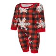 thumbnail image 3 of Ensemble de Pyjamas de Noël pour la Famille Motif Renne Hauts et Pantalons, 3 of 9