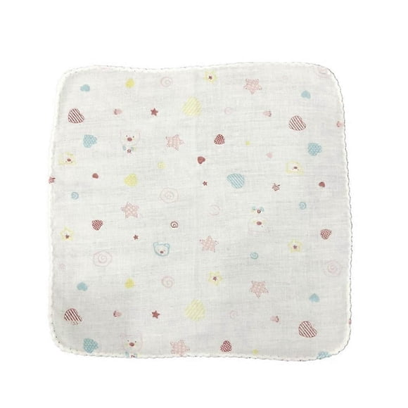 Infant Washcloths Feeding Aid Cotton Material 31x31cm 1Pcs