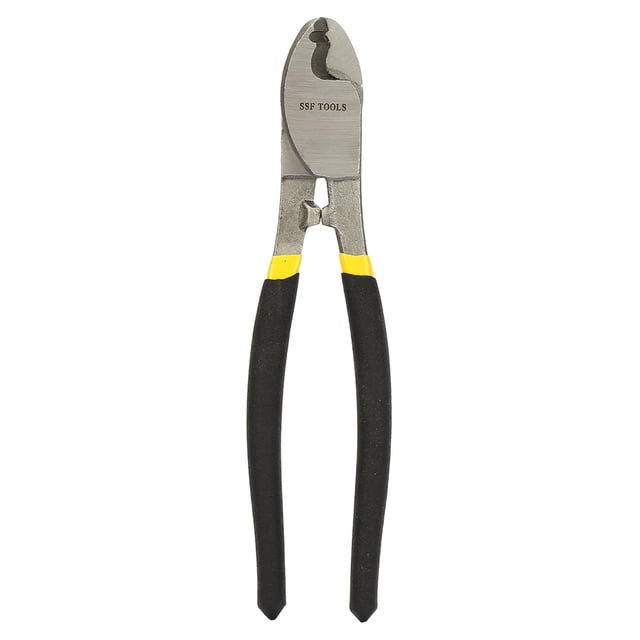 Alicates para cables, cortador de 8 pulgadas, cortador de cables de plástico, pelacables, el mejor en su clase