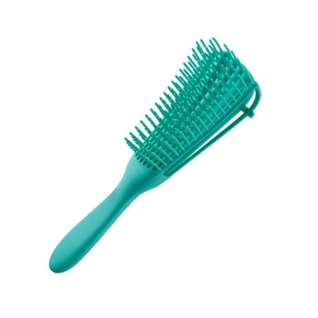 Cepillo desenredante para Afro América/cabello africano rizado ondulado/rizado/enrollado/húmedo/seco/aceite/grueso/largo, nudos desenredantes del cuero cabelludo