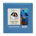 thumbnail image 4 of Mainstays by Becky G. & Alejandra 3-Piece Blue Eyes Super Soft Microfiber Bed Sheet Set, Twin-XL, 4 of 10
