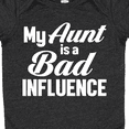thumbnail image 4 of Inktastic My Aunt is a Bad Influence Boys or Girls Baby Bodysuit, 4 of 5