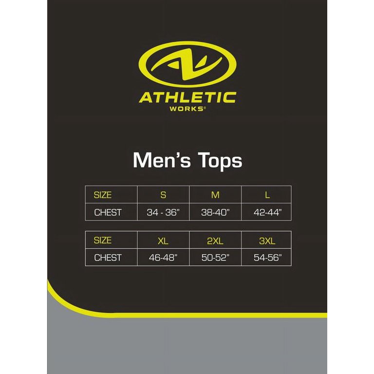 Athletic Works Performance Cotton Crew T-Shirt Set, 3-Pack photo 8