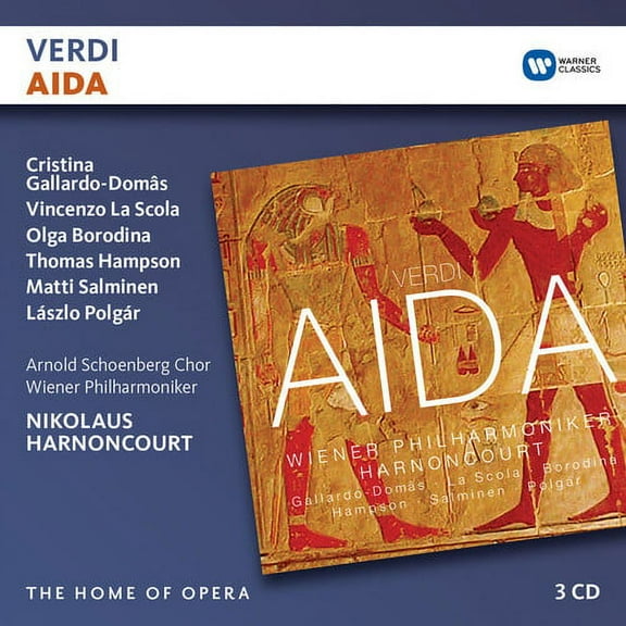 Harnoncourt / Wiener Philharmoniker / la Scola - Verdi: Aida (3CD) - Music & Performance - CD
