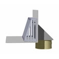 thumbnail image 2 of PVC Clad Stainless Steel Inside Wall Parapet Roof Drain Fitting Size: 4" No Hub, 2 of 4
