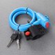 thumbnail image 4 of Colorful Lock Bike Cable Locks Road Bike Cycling Mountain Bike padlock Anti-Theft Chain Lock(Blue), 4 of 5